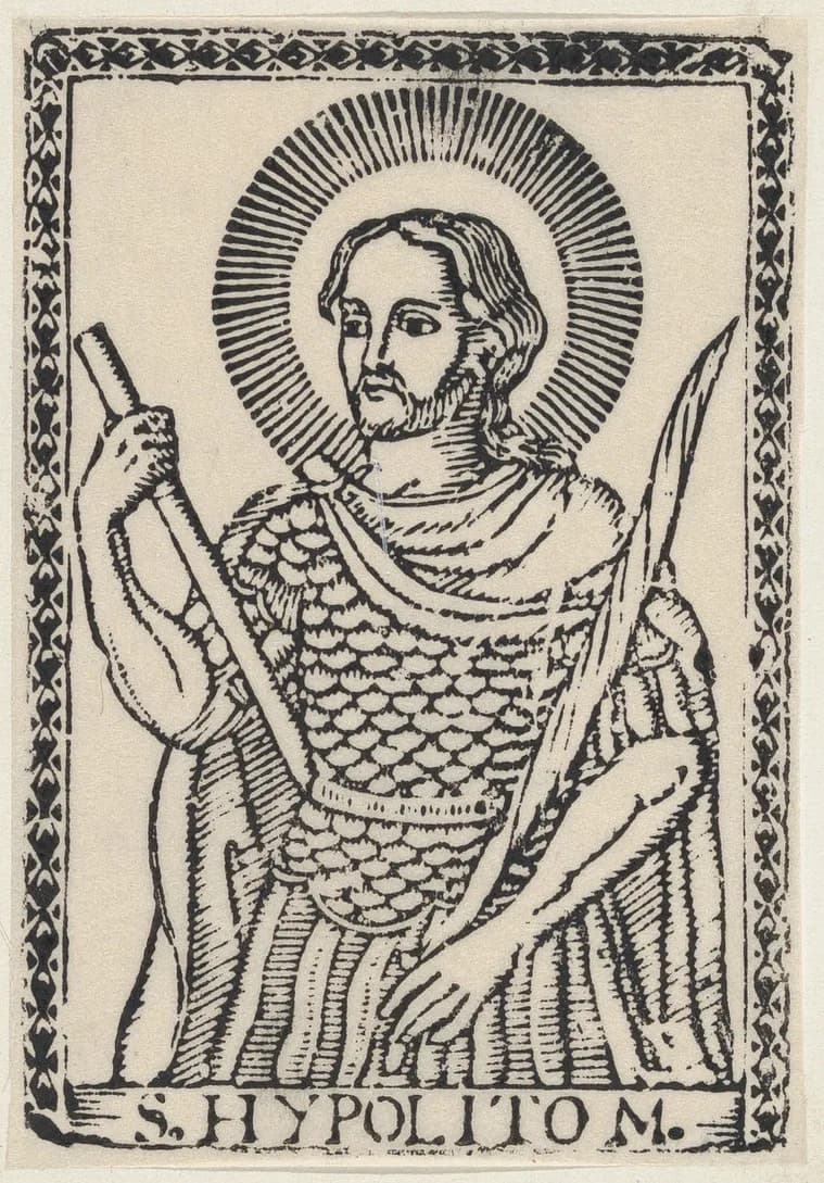 Saint Hippolytus of Rome, martyr