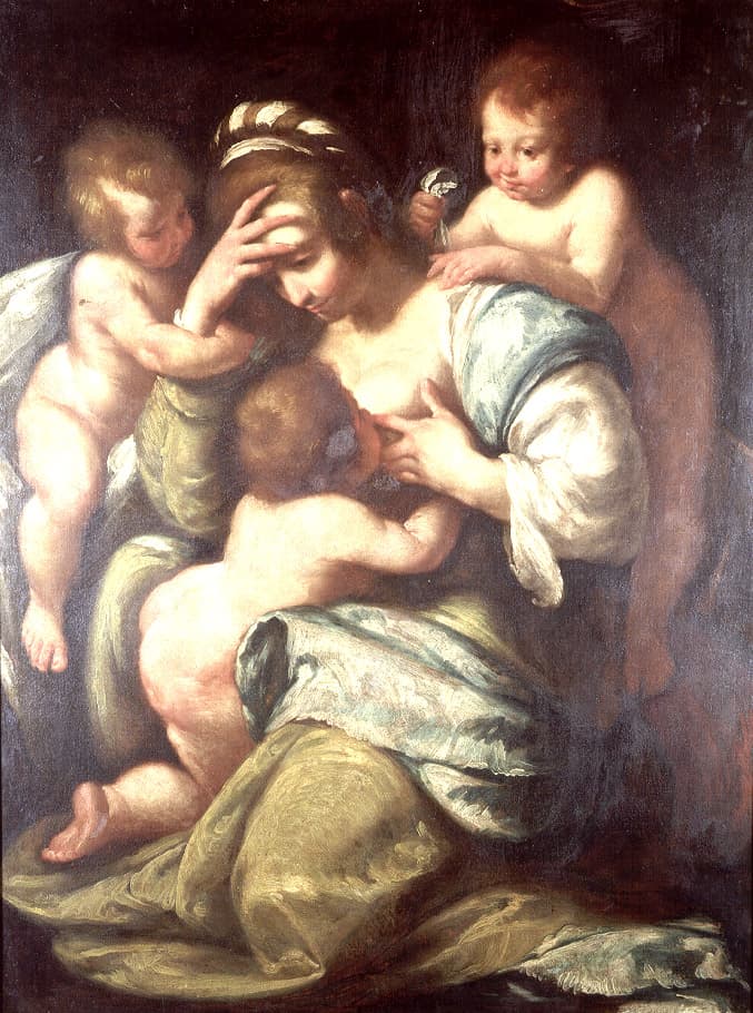 Bernardo Strozzi - Christian charity