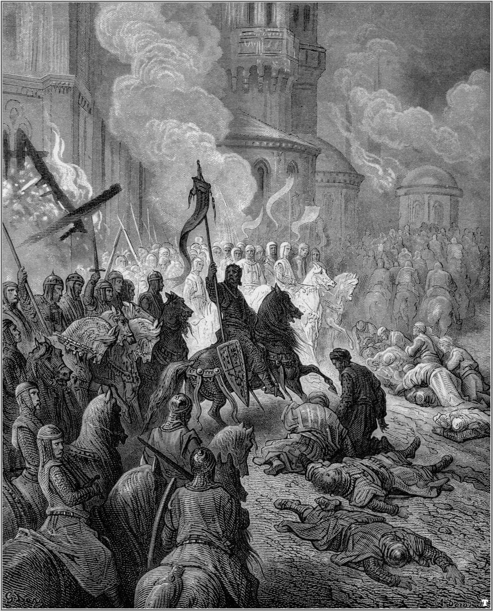 File:Gustave dore crusades entry of the crusaders into constantinople.jpg