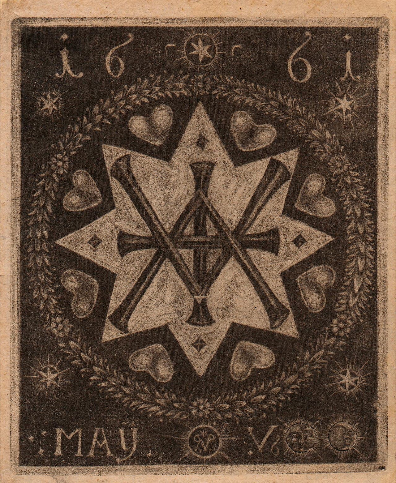 Prince Rupert of the Rhine - Masonic Symbol - B1970.3.28 - Yale Center for British Art