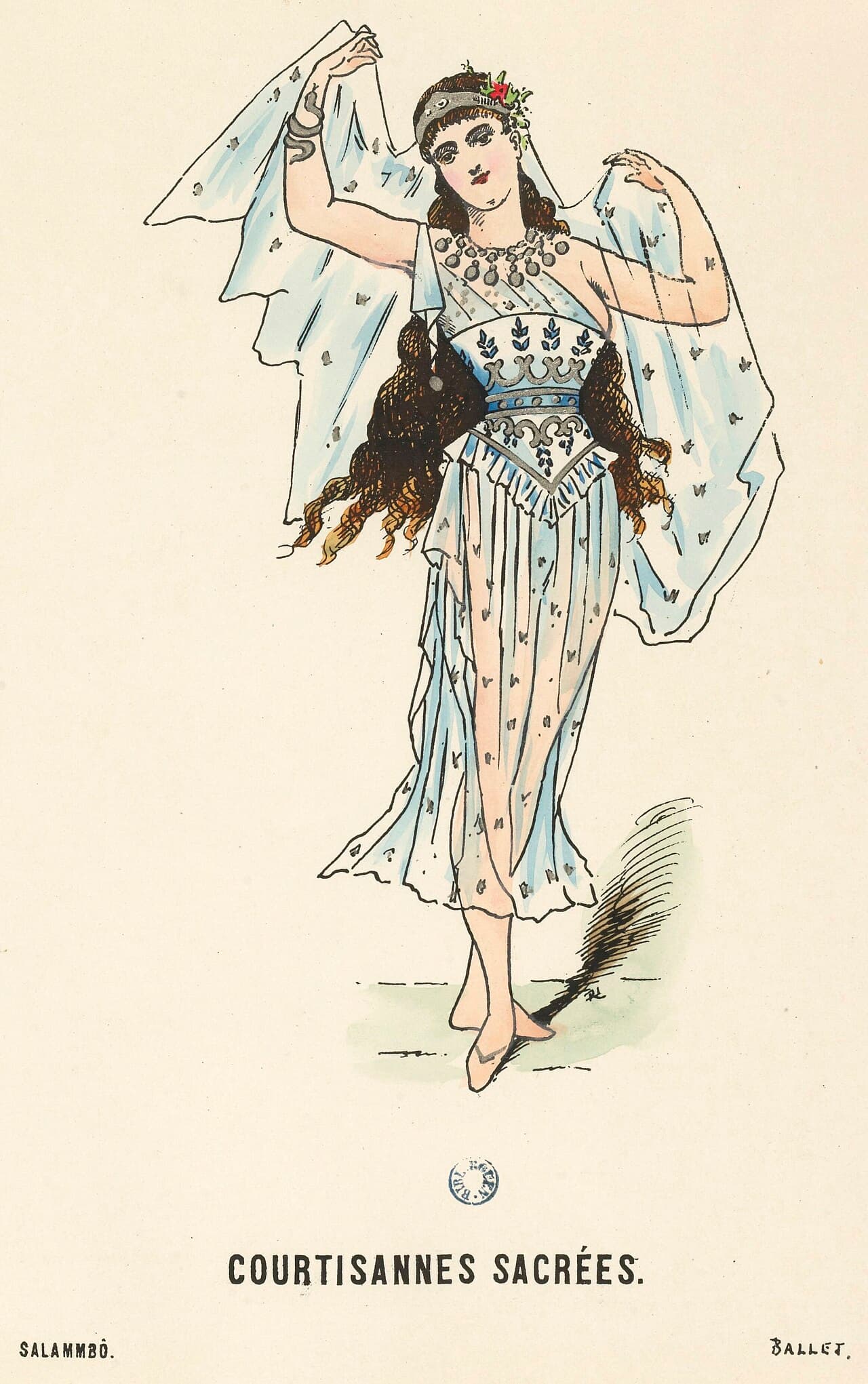 Salammbô. Courtisanes sacrées (ballet). - btv1b100507644