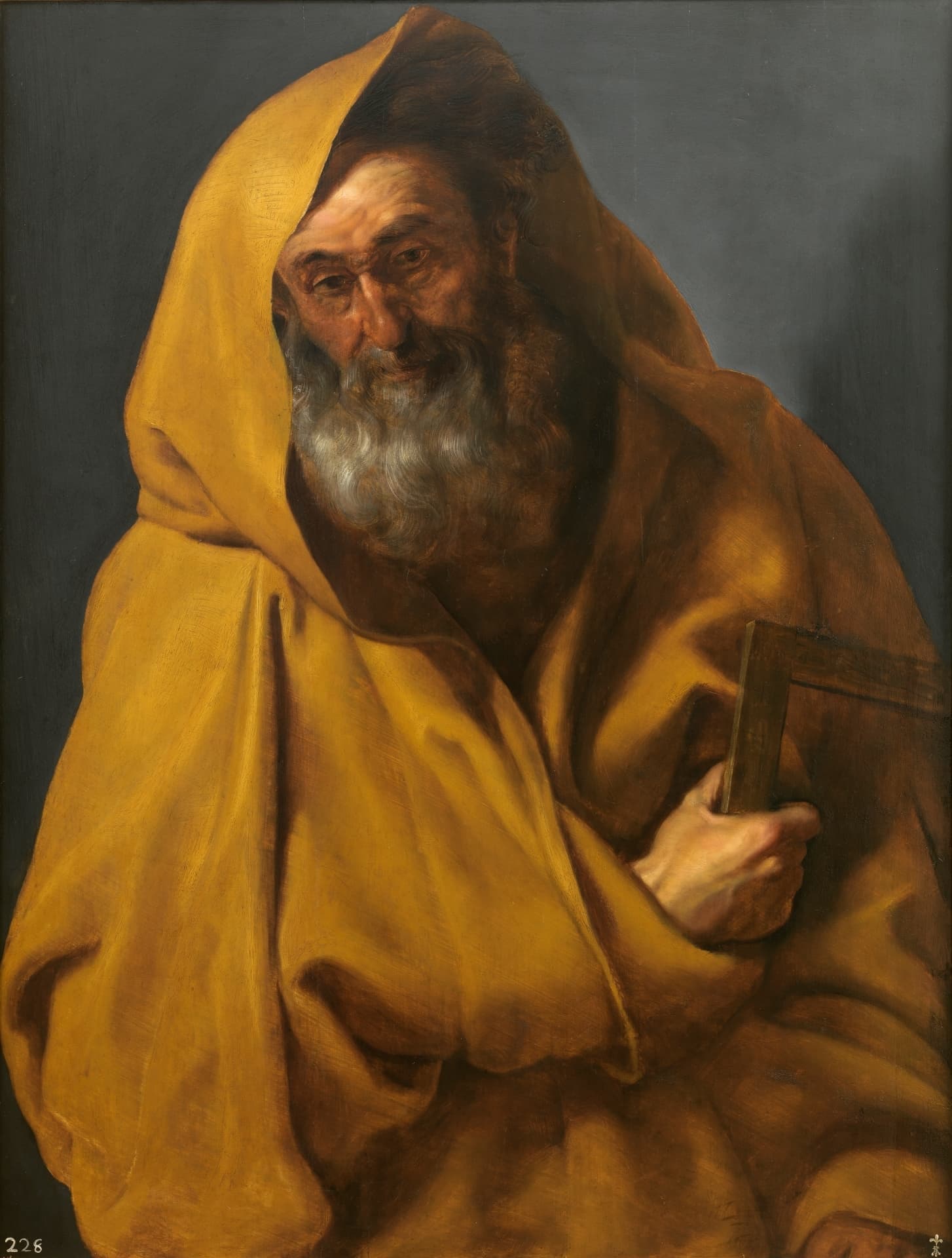 Saint James the Less by Peter Paul Rubens, c. 1613. Public domain.